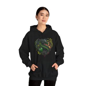 Heart Of A Dragon - Heavy Blend™ Unisex Hooded Sweatshirt