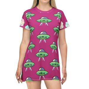 UFO Invasion T-Shirt Dress