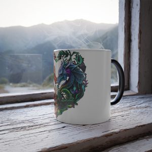 Two Dragons, One Heart - Color-Changing Mug
